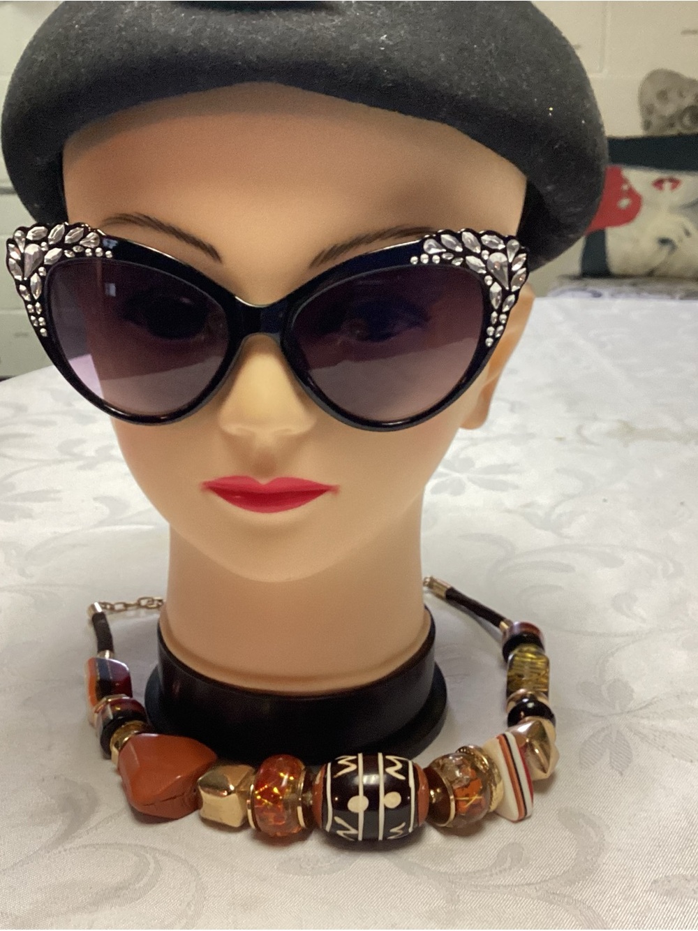 Beaded. Huge Chicos necklace. Stunner 🌹😊